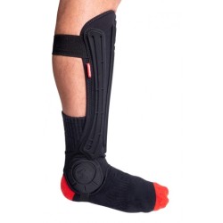 TSC Invisa Light Shin / Ankle Combo Black (JUNIOR)
